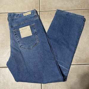 NEW AG Jeans Adriano Goldschmied Saige 33x33 High-Rise Straight Denim Jean AG-ED